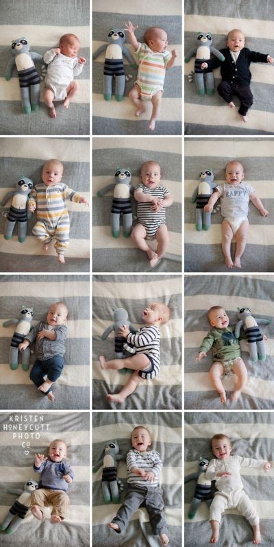 ideias de fotos para registrar o desenvolvimento do bebê just real
