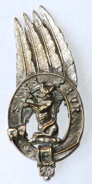 Allied And Axis Militaria 5th Btn Seaforth Highlanders Colonels Badge