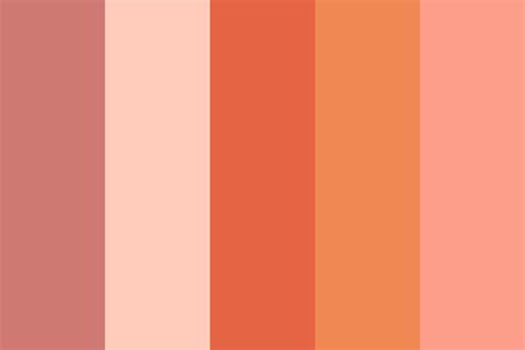 Nude The Orange Color Palette