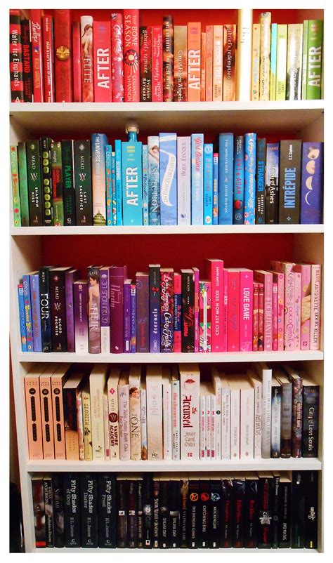 Booky Mary Rainbow Bookshelf Bookshelf Inspiration Bookshelves