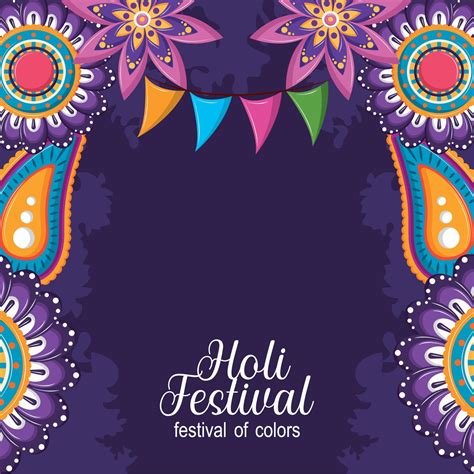 Happy Holi Invitation Card 10458824 Vector Art At Vecteezy