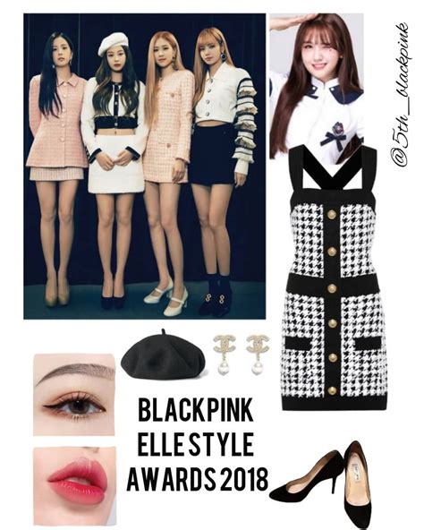 ♡blackpink 5th Member Outfits♡ On Instagram Blackpink × Elle Style