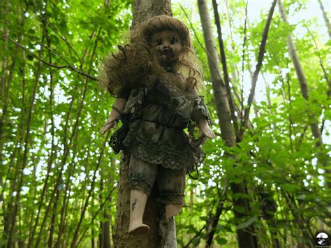 Cute And Spooky Creepy Dolls In The Forest Germany Off The Beaten