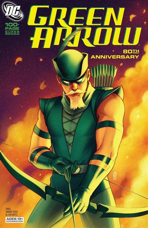 Previewing The Golden Age Emerald Archer In ‘green Arrow 80th