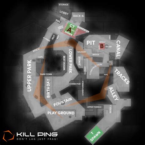 Cs:go map callouts are special words that refer to various places on the virtual locations.by simply knowing them, you will be able to boost your progress significantly (and probably even get better cs:go ranks).you tell teammates where you are or where you meet opponents. CS:GO Callouts for Active Duty Map Pool 2018 | Map, Fun ...