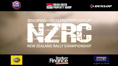 2019 Brian Green Property Group New Zealand Rally Championship Season