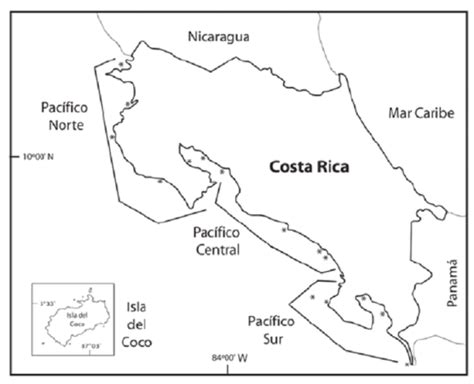 Ligado Eso Colch N Mapa De Costa Rica Y Sus Limites Gran Universo