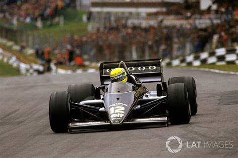 Ayrton Senna Lotus 97t At European Gp