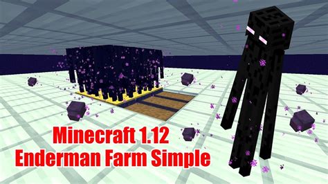 Enderman Farm Simple Easy And Fast For Survival 18 117 Youtube