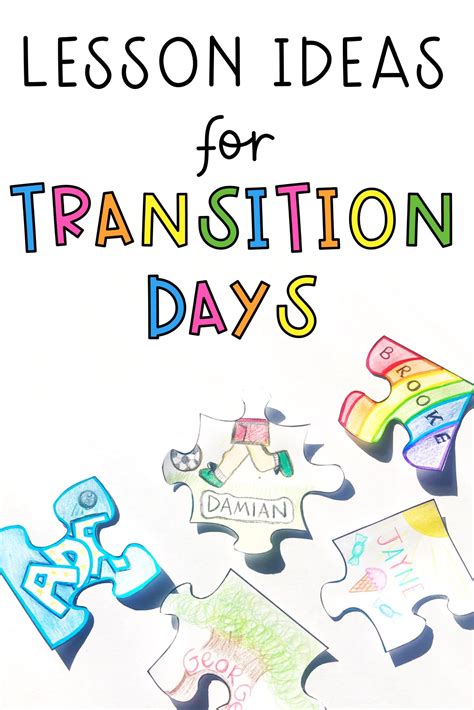 Does Your School Hold Transition Days To Help With Organising The Day