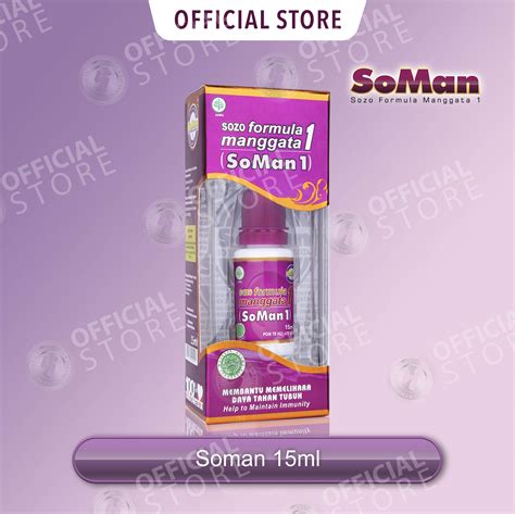 Sozo Formula Manggata Asli dan Termurah - Jamu Tetes Soman 1 (15ML