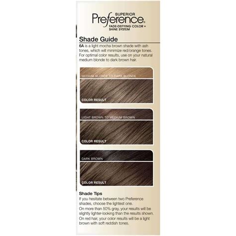 l oreal paris superior preference fade defying shine permanent hair color 6a light ash brown 1