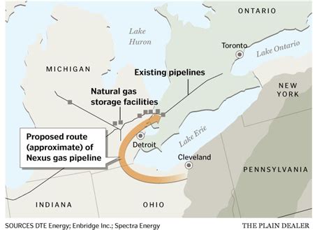 New 15 Billion Natural Gas Pipeline Proposed For Northern Ohio