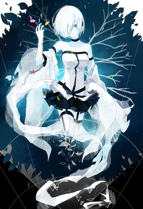 Elegant Sad Anime Ghost Girl Inkediri
