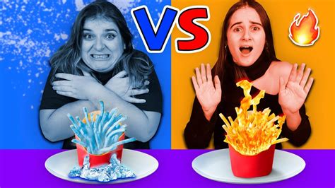 Quente Vs Frio Desafio Youtube