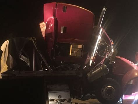 3 Tractor Trailers Involved In I 40 Crash Secondary Crash Reported