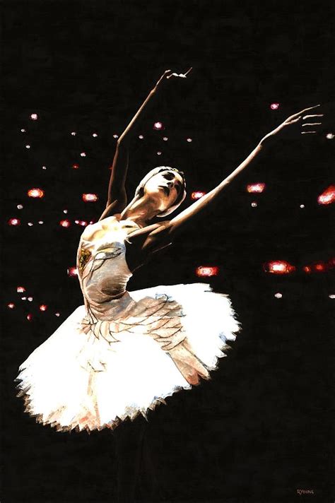 Prima Ballerina Painting By Richard Young Fine Art America