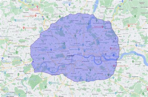 Ulez Map London Ulez Map 2023
