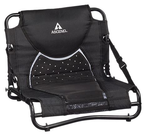 Seat backs clip or affix with straps to canoe seats. Ascend Deluxe Seat for D10 and FS10 Kayaks | Kayak seats ...