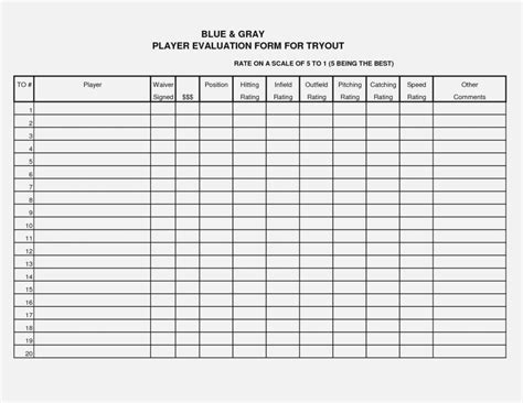 The following will be our guideline for the 2012 free state baseball tryouts. 13 Shocking Facts About Baseball Tryout Forms | Baseball ...