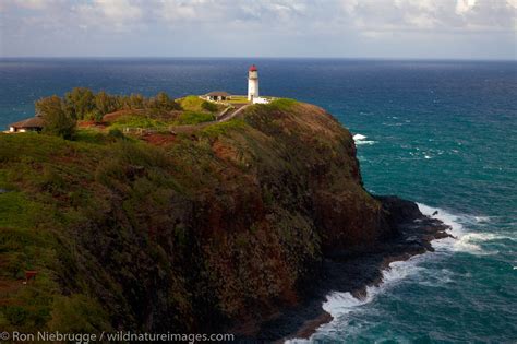 Kilauea Lighthouse Kauai Hawaii Photos By Ron Niebrugge