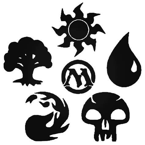 Image Result For Magic The Gathering Mana Symbols Magic The Gathering