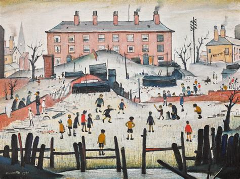 Lowry's paintings, and in particular his signed limited edition prints are becoming increasingly sought after, we have seen a huge demand in recent years with a sharp decline in available work on the. LS Lowry Cricket Painting Leads Sotheby's June British ...
