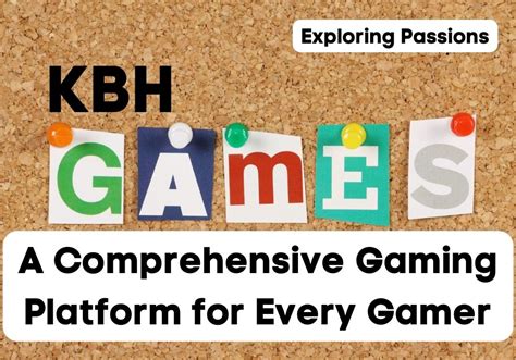 Kbh Games A Gaming Platform For Every Gamer