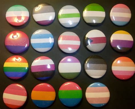 Lgbtq Pride Buttons Etsy