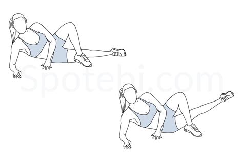 Inner Thigh Lifts Illustrated Exercise Guide Inner Thigh Lifts