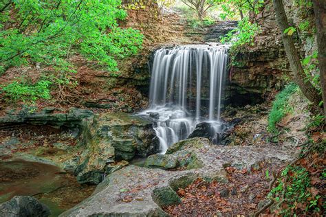 Bella Vista Arkansas Tanyard Falls Photograph By Gregory Ballos Pixels