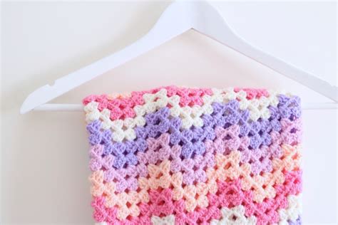 Crochet Granny Chevron Blanket Tutorial Bella Coco By Sarah Jayne