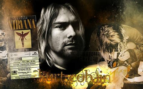 3840x1080px Free Download Hd Wallpaper Music Kurt Cobain Collage