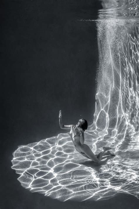 Alex Sher Sweet Air Underwater Nude Photograph Mini Print On