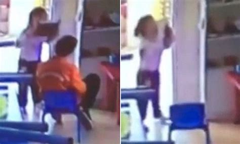 Kindergarten Pupil Is Forced To Lick Clean Her Teachers Food Trays Before Being Allowed To Nap