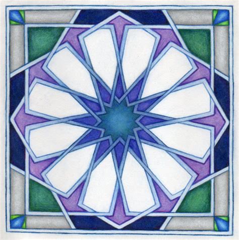 Tile Pattern Alhambra By Syncallio On Deviantart