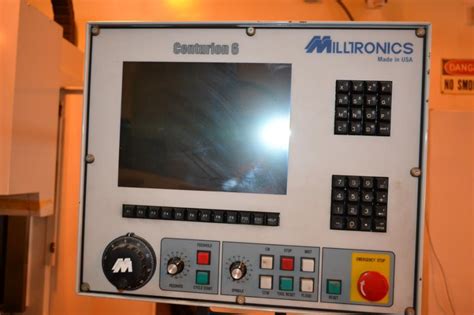 Milltronics Cnc Vertical Mill Model Rh30 Sn 6620 2000 24 In X 72