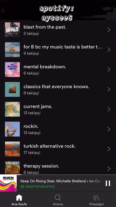 Spotify Playlist Aesthetic Names And Songs