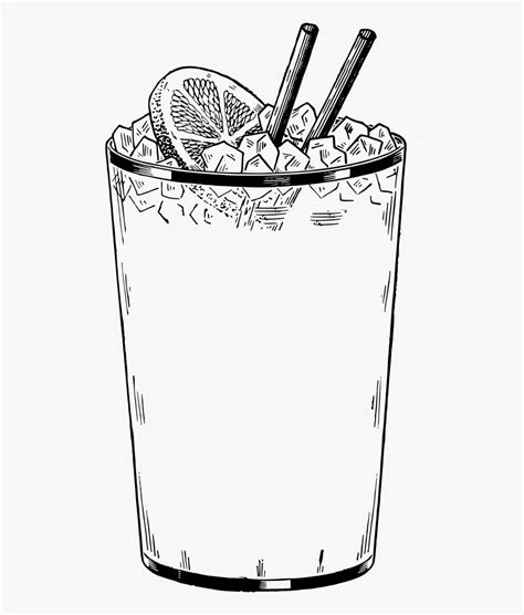 Download High Quality Lemonade Clipart Black And White Transparent Png