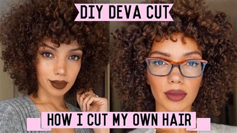 I got a much needed deva cut. How To Cut Curly Hair At Home ( DIY Deva Cut ) : Healthy ...