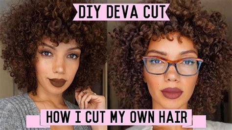 Now, if you're here, you've probably googled at least once how to get beachy wavy hair. and i get it, the perfect beach waves make me super excited too. How To Cut Curly Hair At Home ( DIY Deva Cut ) : Healthy Hair Journey Pt. 3 - YouTube