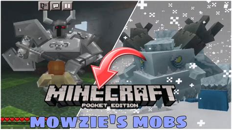 Mowzies Mobs Mod Para Minecraft Pebedrock 1170 Oficial Youtube