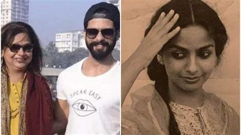 Mothers Day 2021 Shahid Kapoor Shares Unseen Monochrome Pic Of