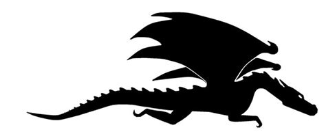 Download Silhouette Dragon at GetDrawings | Free download