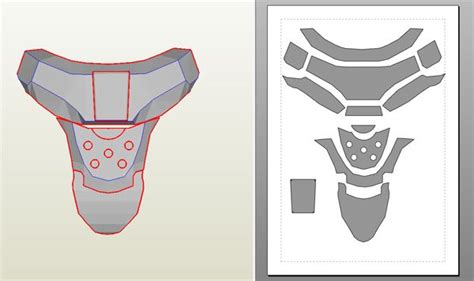Halo 4 Master Chief Foam Build Wip With Templates Halo Costume