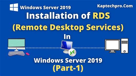 Installation Of Remote Desktop Services In Server 2019 Youtube