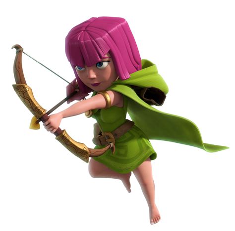 Image Archer Render3png Clash Of Clans Wiki Fandom Powered By Wikia