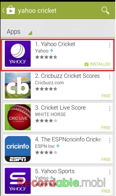 The official twitter account for yahoo! Learn New Things: Best Free Live Cricket App for Android Phone