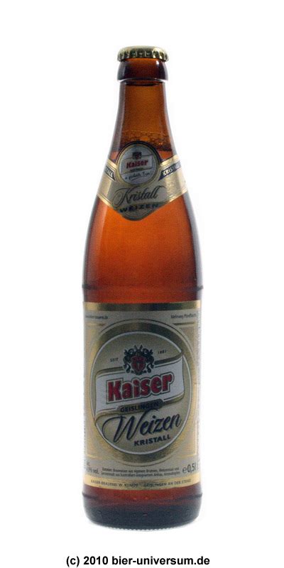 Kaiser Weizen Kristall Bier Universum