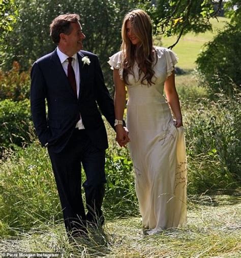 Piers Morgan Shares Beautiful Wedding Day Photo As He Celebrates Ten